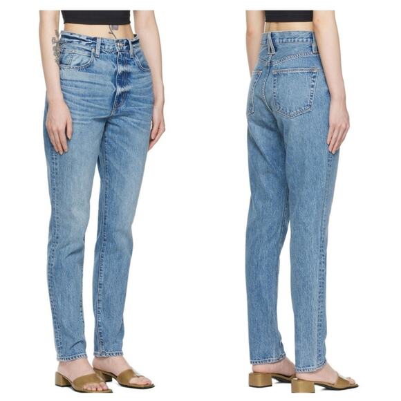 SLVRLAKE Beatnik faded high-rise slim-leg jeans Size 28 - Picture 1 of 8
